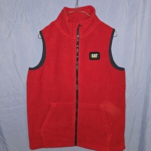 Caterpillar Red Kids Vest